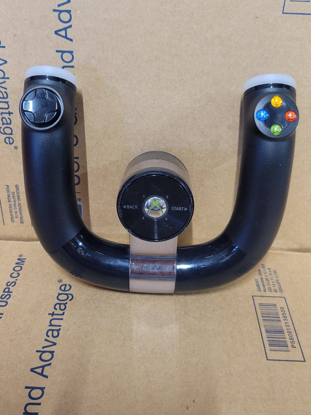 Microsoft Xbox 360 Wireless Speed Wheel Model 1470 Racing Controller